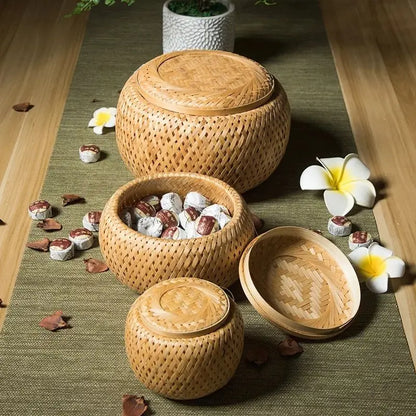 Bamboo Basket Handmade