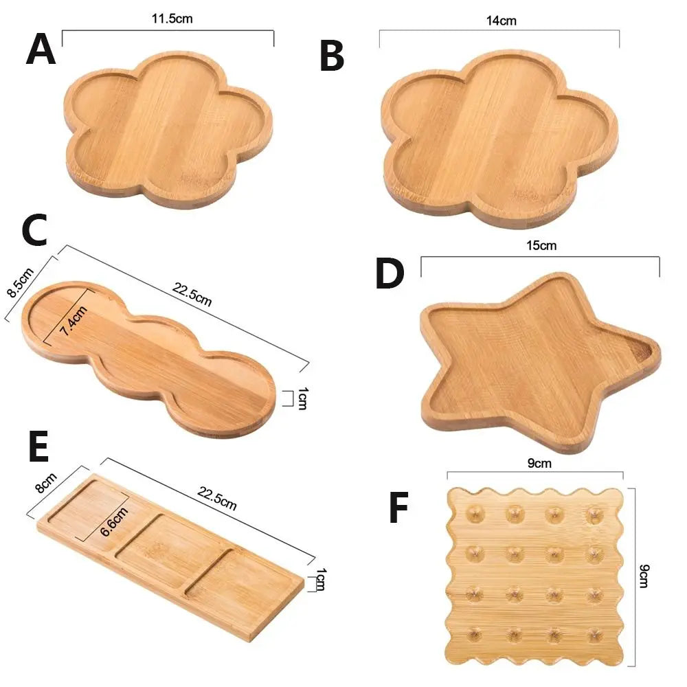 Multi Bamboo Flower Pot Tray