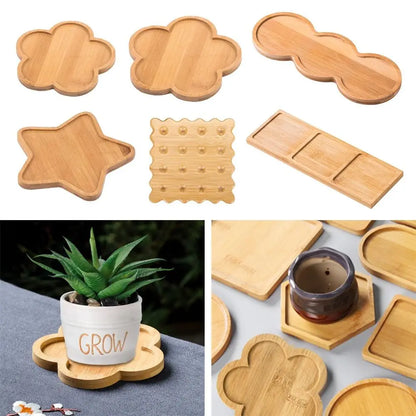 Multi Bamboo Flower Pot Tray