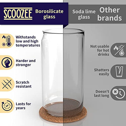 Scoozee Iced Coffee Cup with Lid and Straw