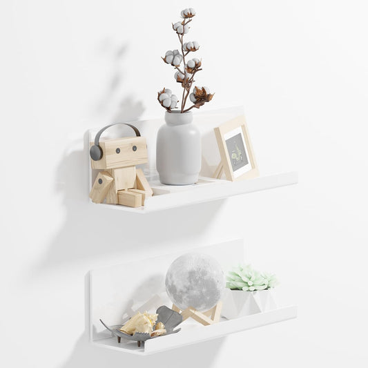 Acrylic Wall Floating Shelves Set of 2