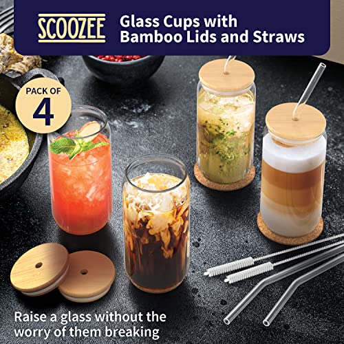 Scoozee Iced Coffee Cup with Lid and Straw