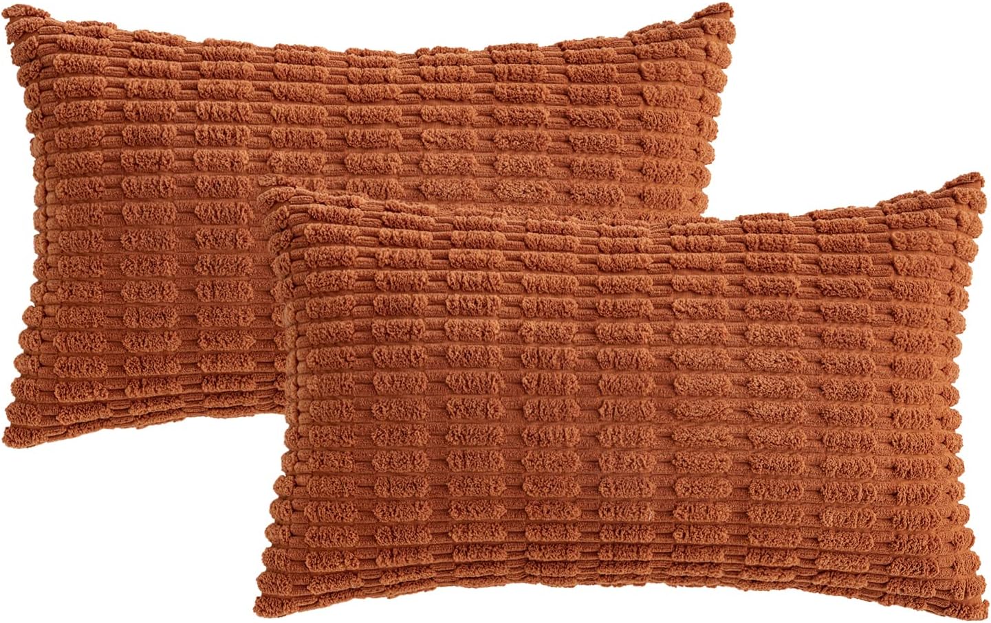 Corduroy Decorative Fall Throw Pillow Covers